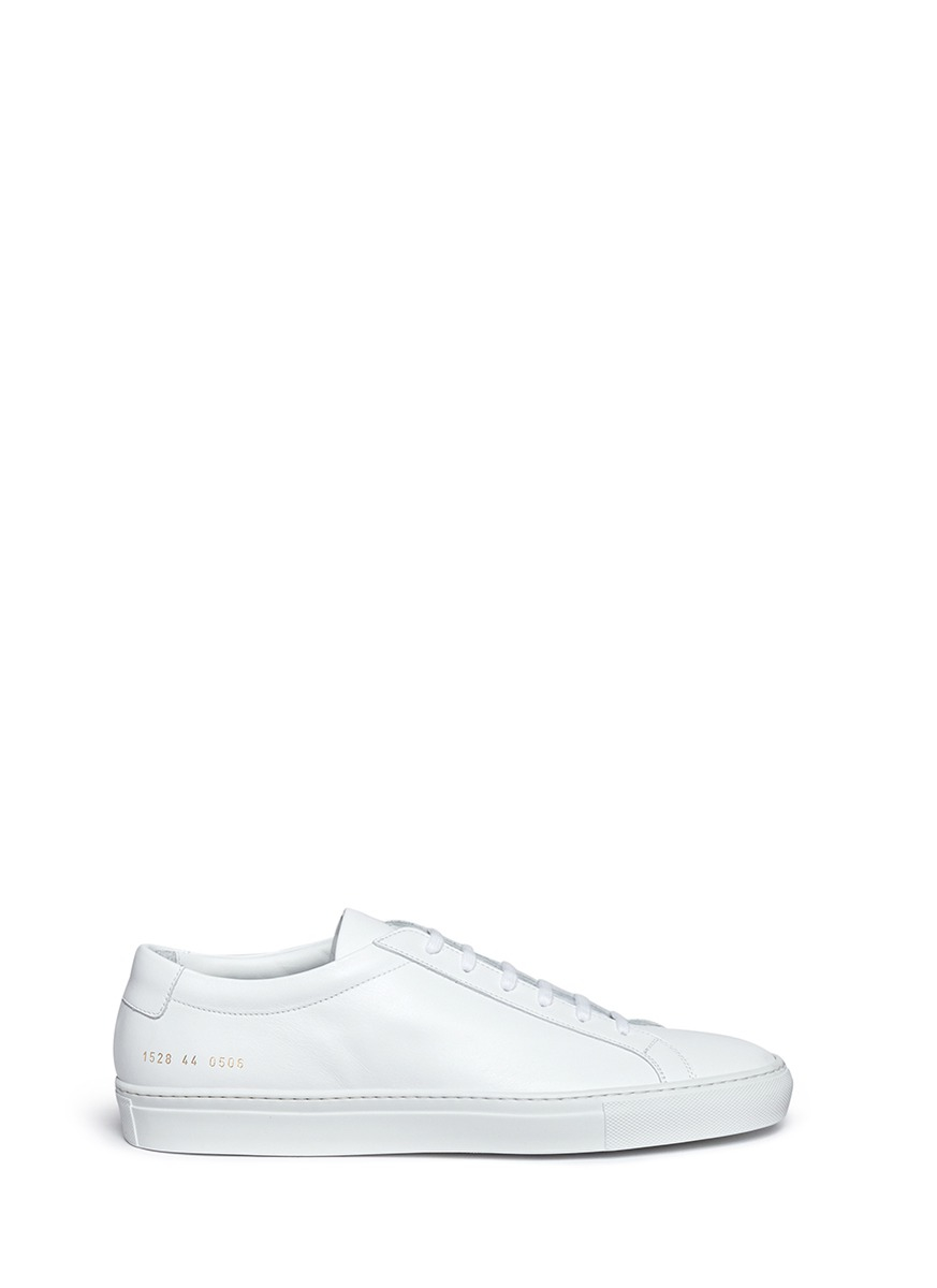 common projects achilles lux nubuck sneakers